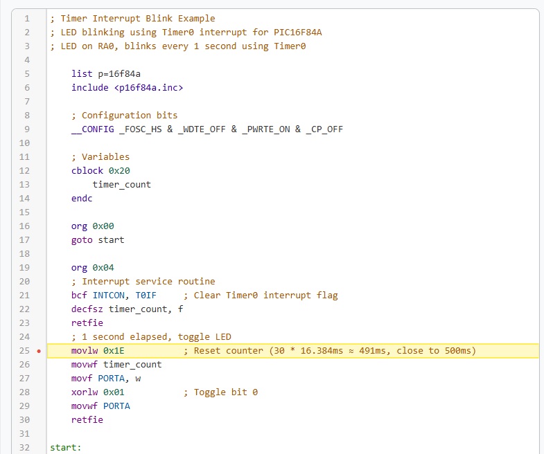 Breakpoint panel showing active breakpoints and management controls